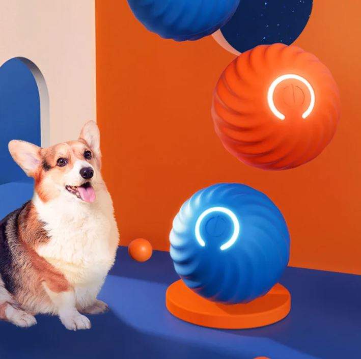 Rubber Ball Toy for Dogs – Durable Fetch & Chew