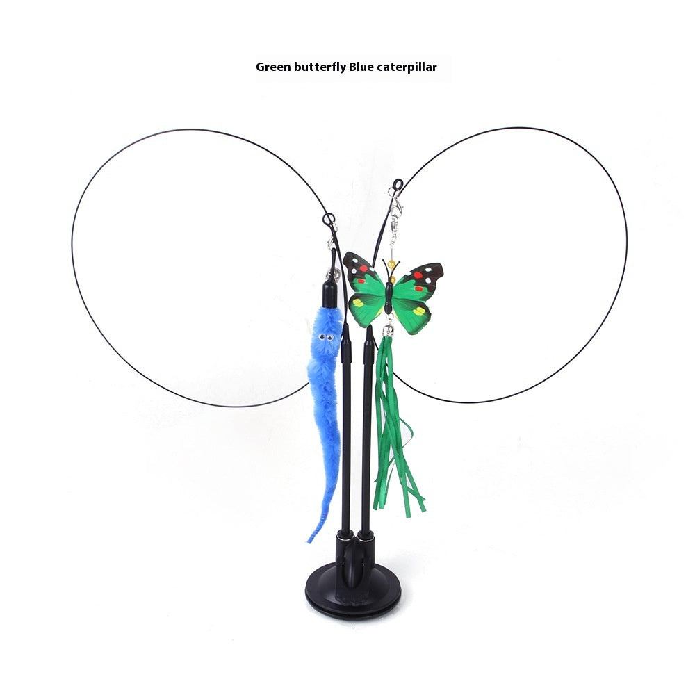 Suction Cup Cat Teaser Toy – Interactive Play for Bored Cats