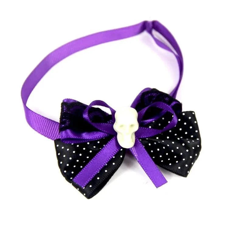 Halloween Pet Costume Set Cute Cat Cosplay Outfit Halloween Party Pet Dog Dress‑up Accessories Kitten Transformation Clothes