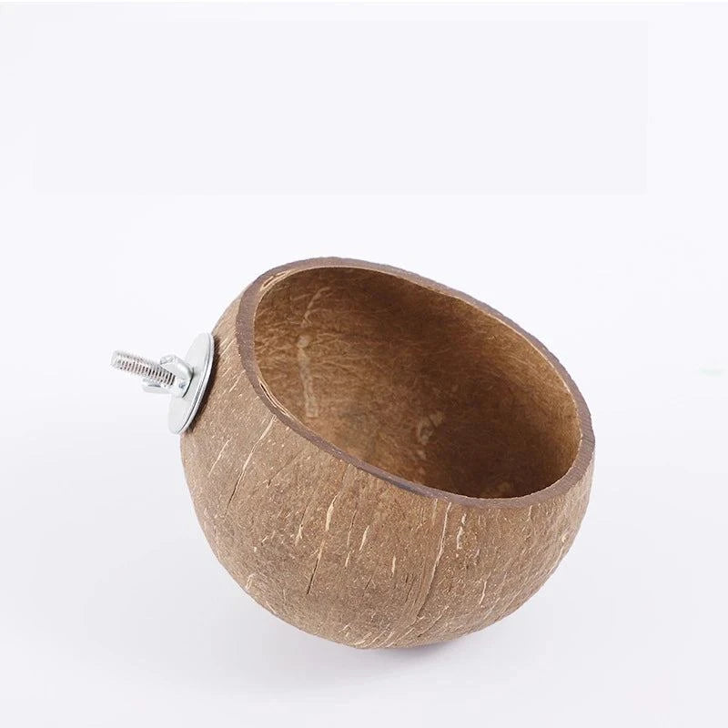 Hamster Nest Bird Nest Coconut Shell Hideout Summer Cooling Syrian Hamster Sleeping House Little Nest Toy for Fancy Mice