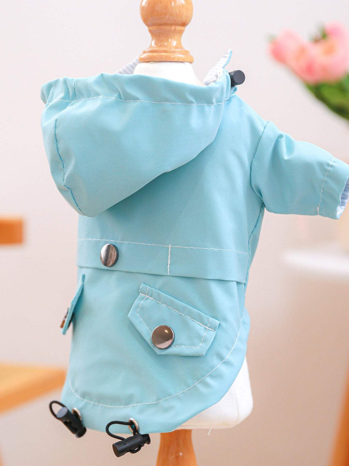 lightweight waterproof pet raincoat for rainy walks dog raincoat