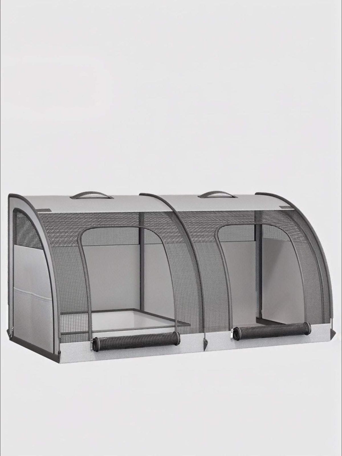 portable breathable car pet cage for safer travel