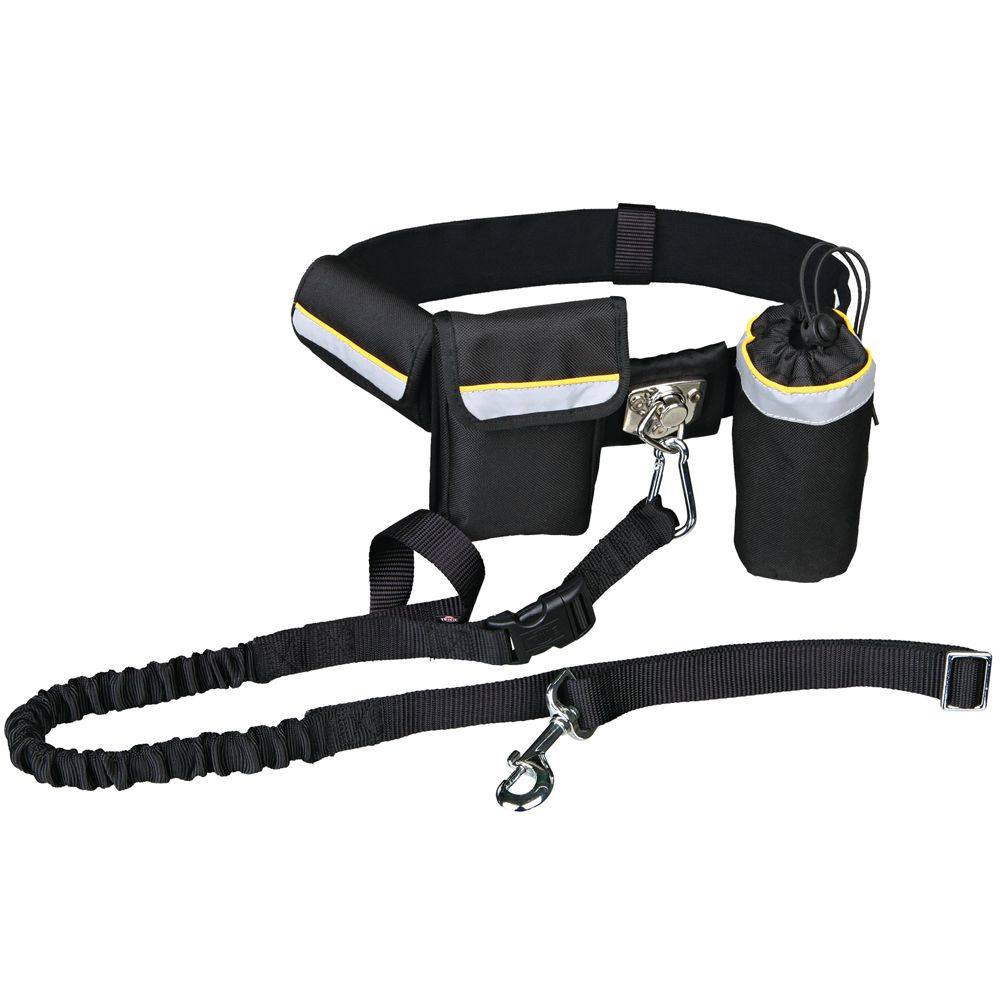 Correa con cinturón manos libres Trixie para perros - 100 - 135  cm (L)