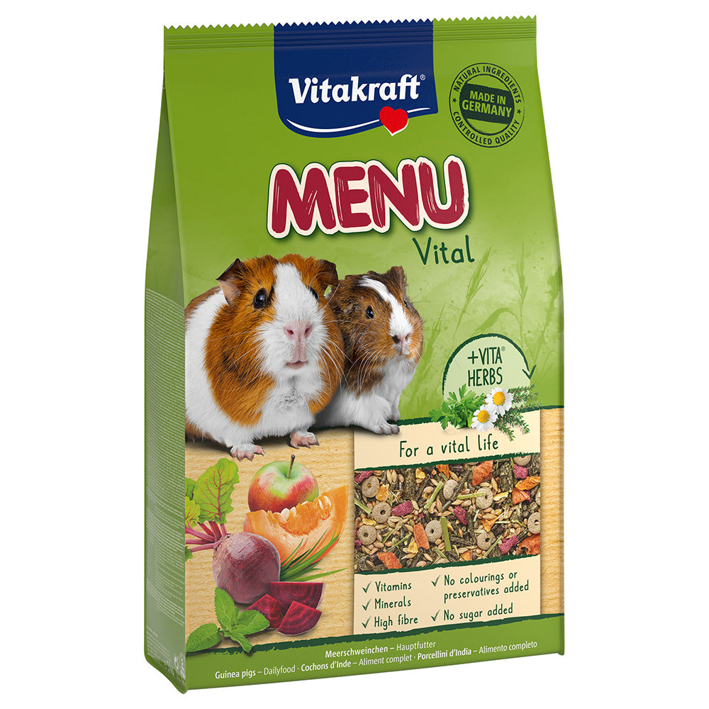Vitakraft Menú Vital para cobayas - 2 x 5 kg
