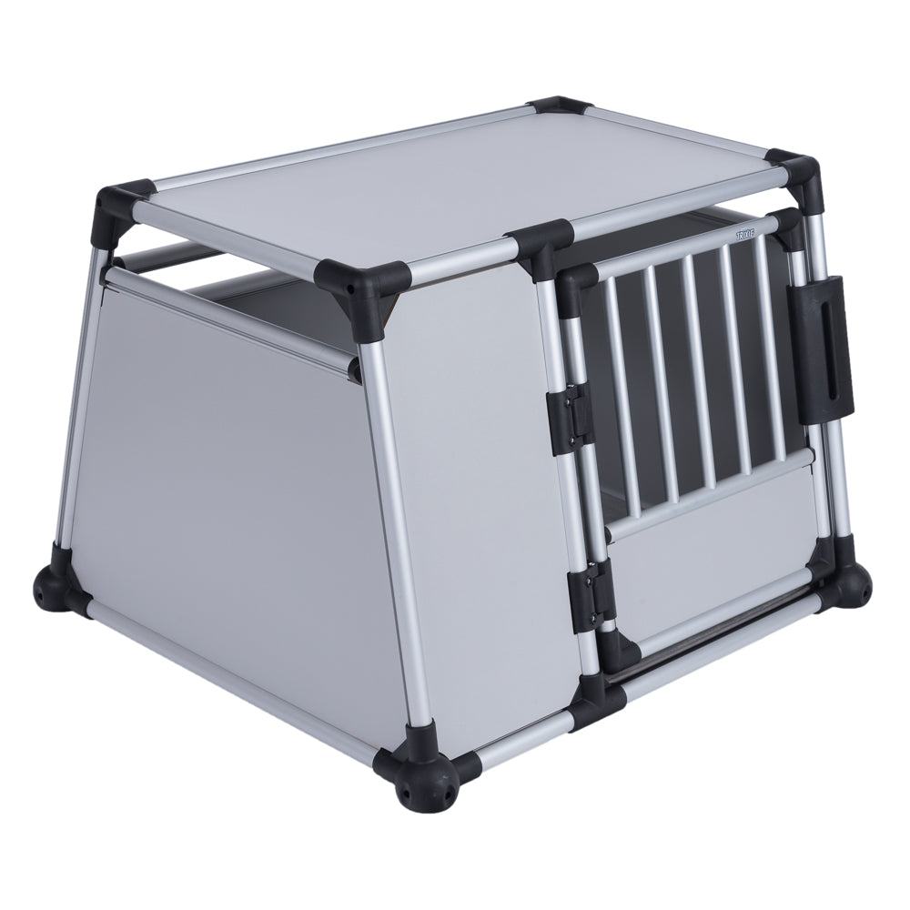 Jaula de transporte Trixie de aluminio - L: 93 x 81 x 65 cm (An x P x Al)