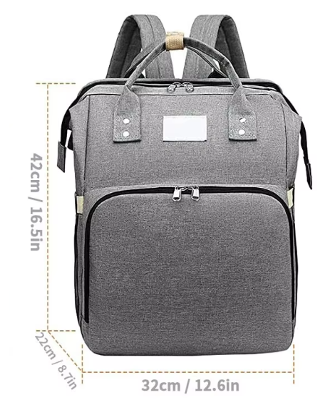 Large-Capacity Mommy Bag – Diaper Bag with Double-Shoulder Straps