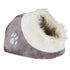 Cueva Trixie Minou para gatos - Gris y blanco