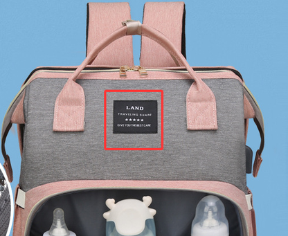 Large-Capacity Mommy Bag – Diaper Bag with Double-Shoulder Straps