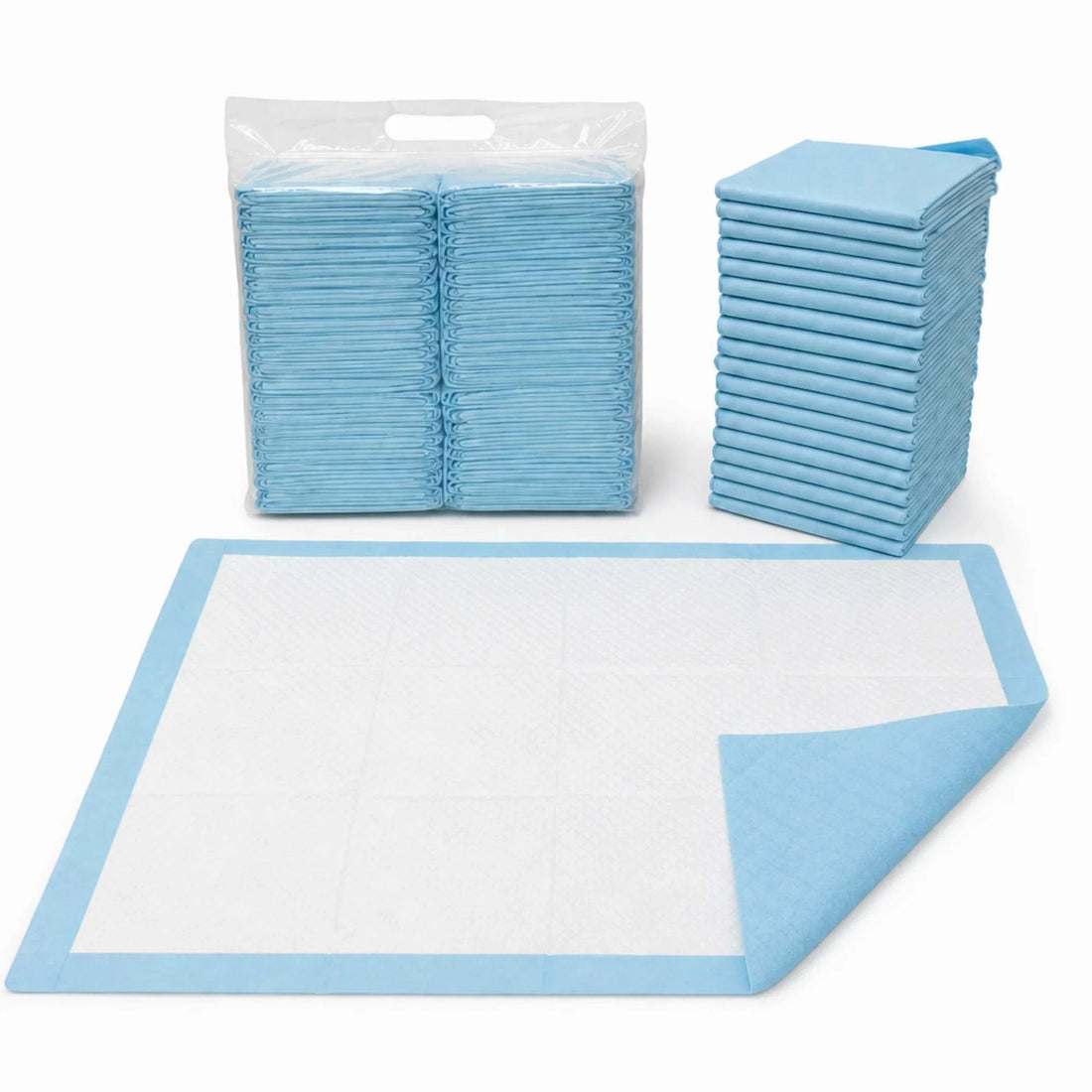 Dog pads 60x90 cm doda | premium hygienic pads | 5 super absorbent layers | anti-leak for puppies and dogs