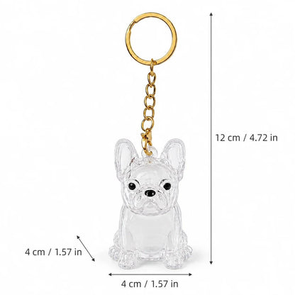 Dog Hair Keychain Pet Fur Keepsake Holder Dog Hair Storage Memorial Pendant for Dogs DIY Backpack Charm Pet Fur Souvenir Gift