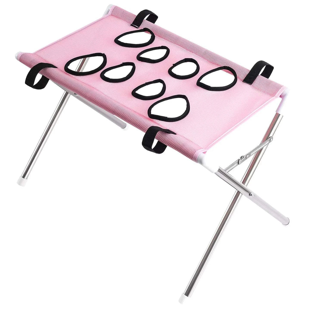 Dog Grooming Table Pet Grooming Hammock Basic Upgraded Models Foldable Bathing Nail Trimming Stand for Small Dogs Cats Home