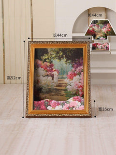 artistic framed cat house as decorative pet furniture
