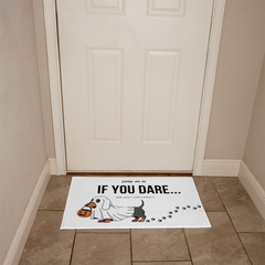 Funny Halloween Dachshund Door Mat – Custom Printed Doormat