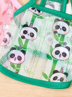 breathable mesh pet top for active pets