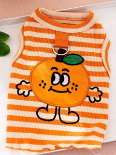 lightweight cartoon pet tank top for everyday wear