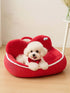 cozy semi-enclosed pet nest foldable sizes s-xl