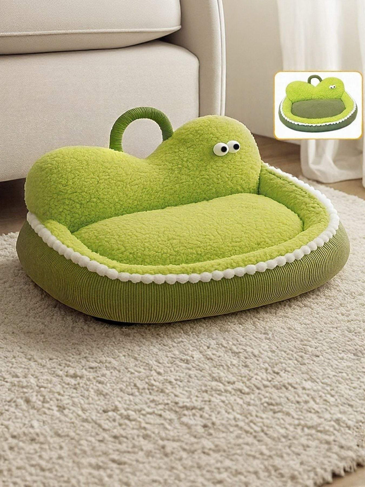 cozy semi-enclosed foldable pet nest for small to extra-large sizes