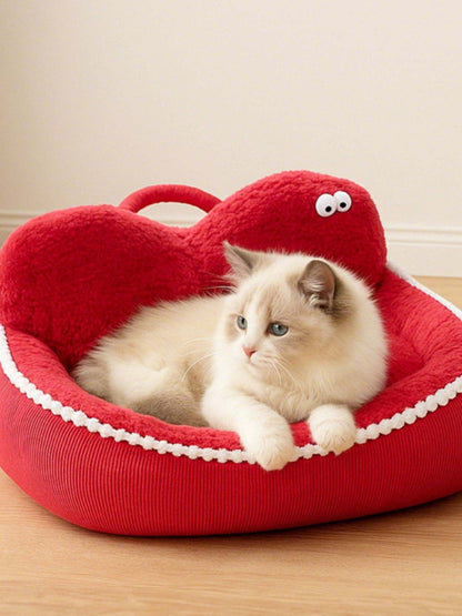 cozy semi-enclosed foldable pet nest in various sizes