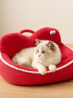 cozy semi-enclosed foldable pet nest in various sizes