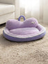 Cozy foldable semi-enclosed pet nest for anxious pets