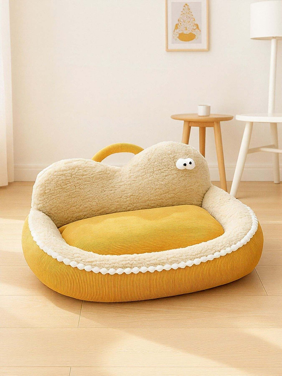 Cozy foldable semi-enclosed pet nest in various sizes