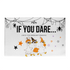 funny halloween duck welcome mat with playful design