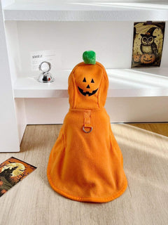 Cozy hooded pet costume coat for warmth and playful style