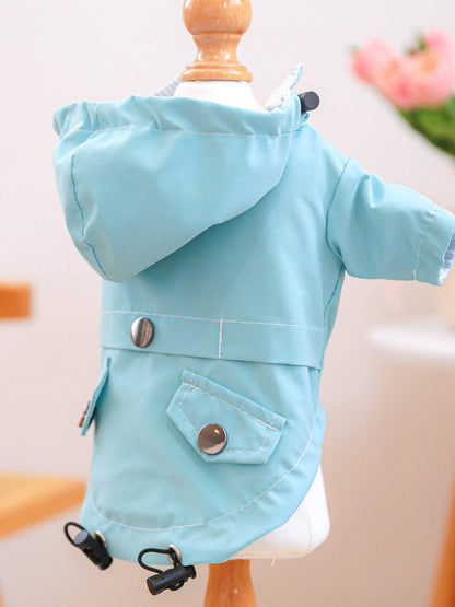 lightweight waterproof pet raincoat for rainy walks dog raincoat