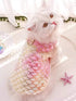 mermaid scale plush pet top cozy whimsical wear