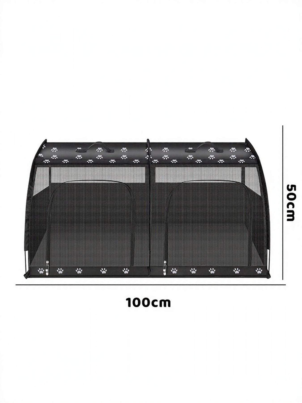 portable breathable car pet cage for safe travel