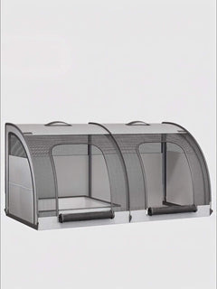 portable breathable car pet cage for safer travel