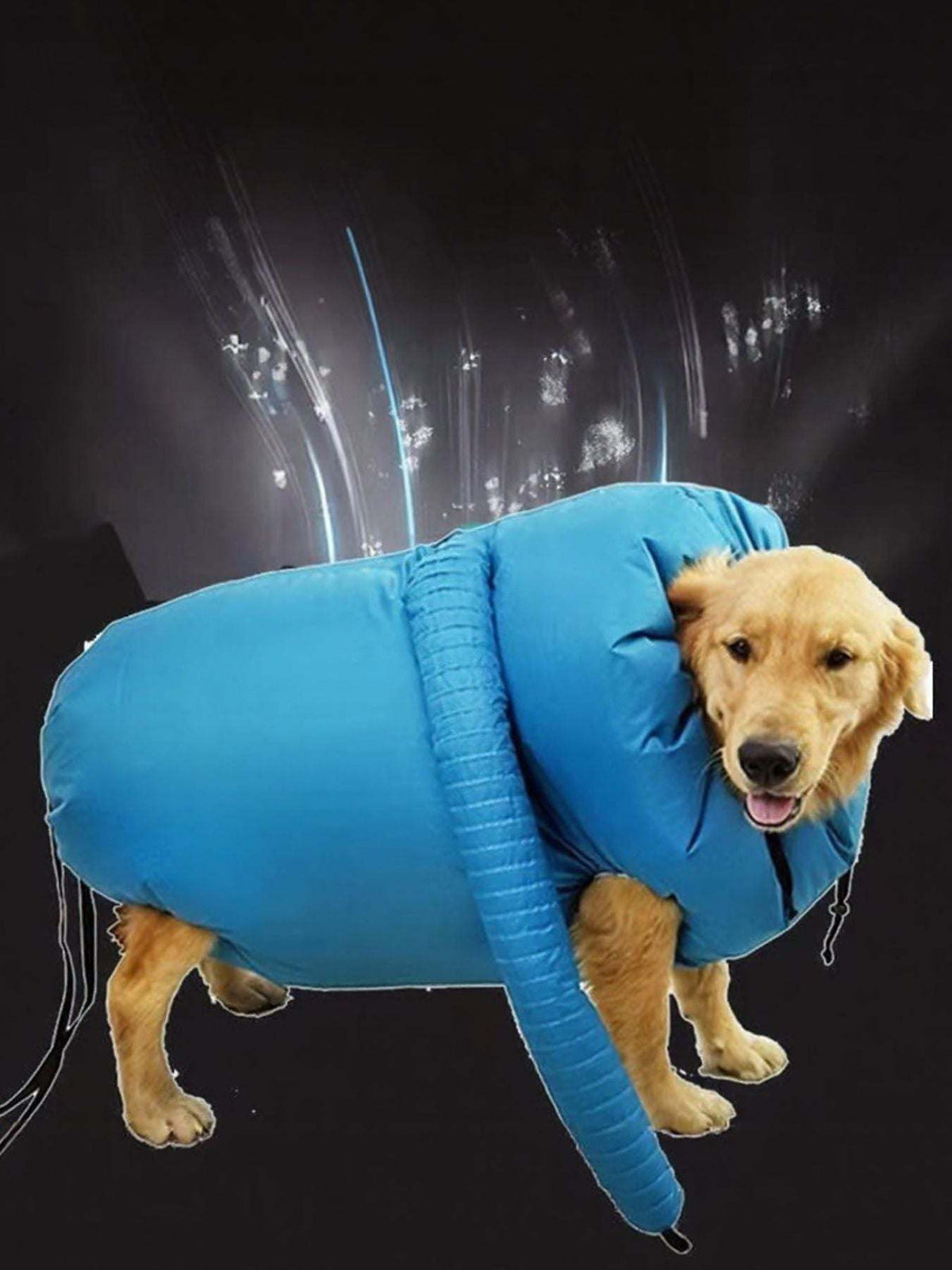 portable pet quick dry bag for fast drying dogs and catsv