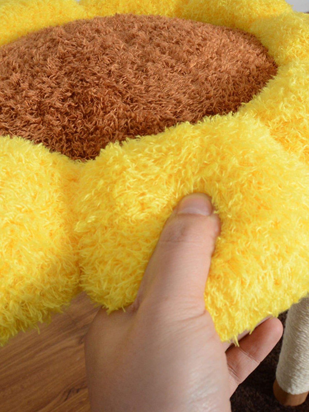 Sunflower multi-level cat tree with climbing, scratching, and napping areas