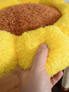 Sunflower multi-level cat tree with climbing, scratching, and napping areas